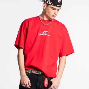 Cold Culture red oversixe t-shirt
